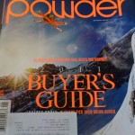 Skier Tyler Ty Peterson skiing Alta Powder magazine cover steve Lloyd