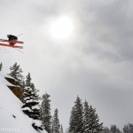 Tyler Ty Peterson skiing at Snowbird