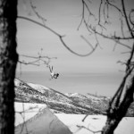 Skier Tyler Ty Peterson skiing park City