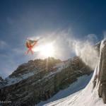 Tyler Ty Peterson skiing at Alta