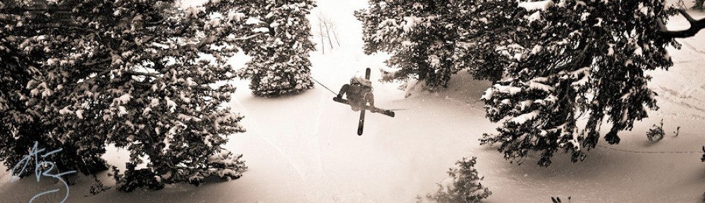 Tyler Ty Peterson skiing Snowbird