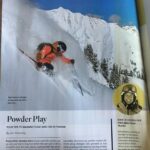 Tyler Peterson Skiing Alta Utah published in SKI MAgazine by Lee Cohen